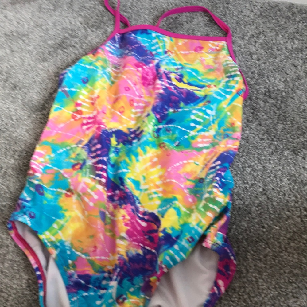 Rainbow tie die Swimsuit